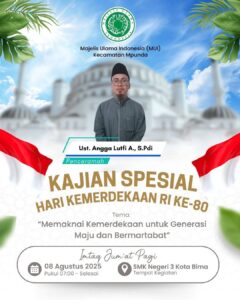ROHIS SMKN 3 Kota Bima Gelar Kegiatan Imtaq Spesial Kemerdekaan di Mushola “Nurul Amal”
