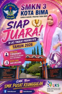 Siswa SMKN 3 Kota Bima Wakili Kota Bima di Ajang LKS Tingkat Provinsi NTB 2026
