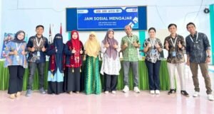 DUA GURU SMKN 3 KOTA BIMA JADI GURU DUTA MENYALA NTB, HADIRI JAM SOSIAL MENGAJAR FIF GROUP DI SMA NEGERI 2 KOTA BIMA